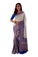 White-base-with-blue-aanchal-and-Golden-zari-all-body-zari-work-saree-SNCS1119-2