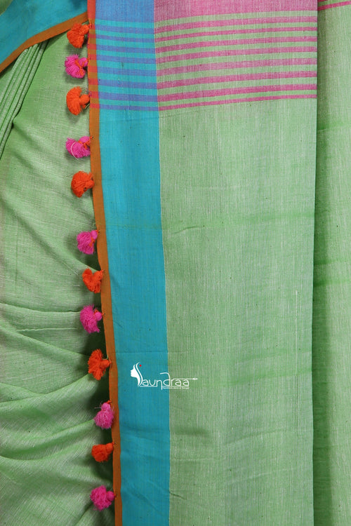 Handloom Cotton Khadi Saree - Saree