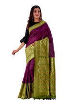 Violet-base-with-green-heavy-work-aanchal-resham-suti-SNCS1101-2