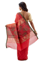Pink Handloom Designer Resham Saree - Saree