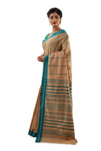 Biscotti Coloured Begumpuri Handloom Designer Saree - Saree