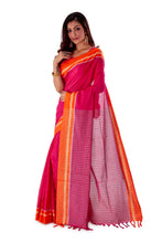 Pink-with-Orange-Border-Designer-Begumpuri-Saree-SNHB1701-3