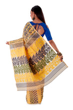Beige-with-Multi-coloured-design-Traditional-Dhakai-Jamdani-SNJMB3005-4