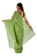 Green-Traditional-Cotton-Dhakai-Jamdani-SNJMC1503-4