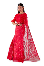 Red-Traditional-Cotton-Dhakai-Jamdani-SNJMC1505-3
